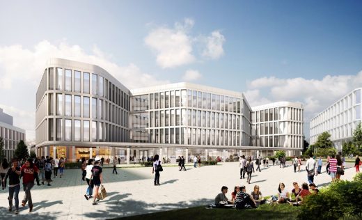University of Glasgow Campus Masterplan by 7N Architects Edinburgh