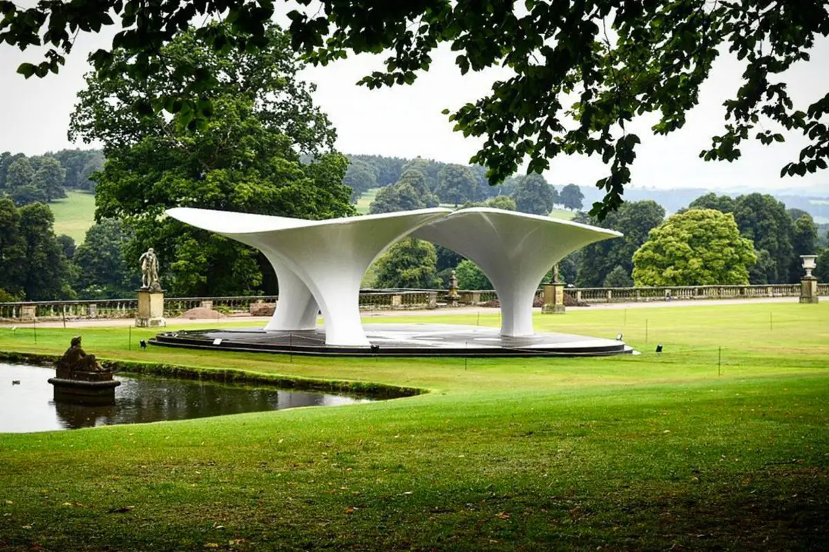 Zaha Hadid Pavilion at Chatsworth House