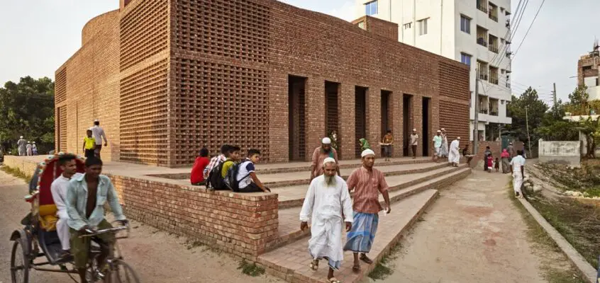 Bait Ur Rouf Mosque, Dhaka Building Bangladesh