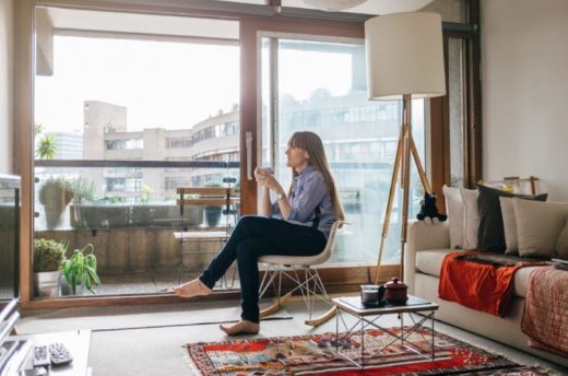 Barbican Estate London interior photo