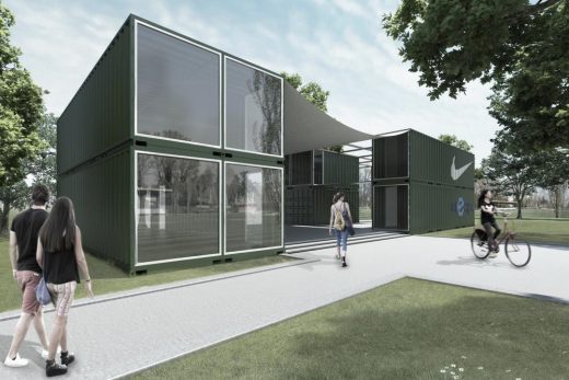 Container Sports Centre in Rome