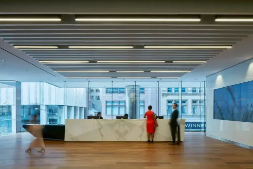 Deloitte National HQ in Toronto office