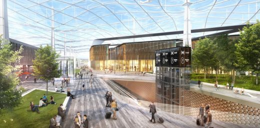 Heathrow Vision by Grimshaw design