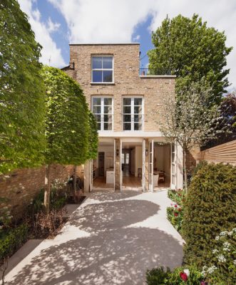 Hurlingham Road property garden England