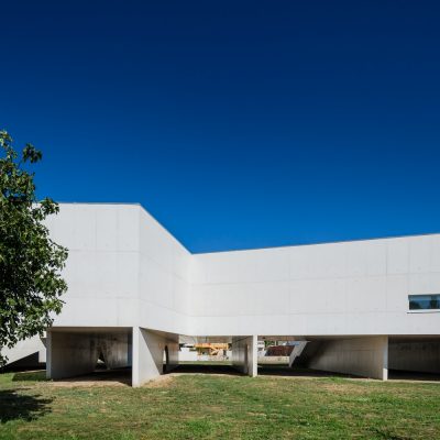 Gallery and Library Building in Portugal design by Álvaro Siza Vieira architect