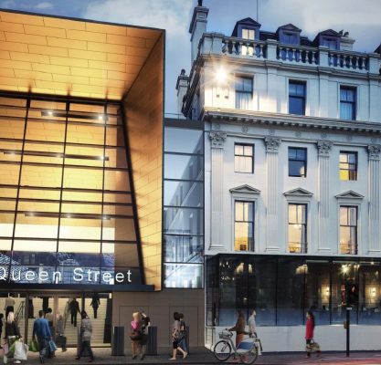 Queen Street Station building facade