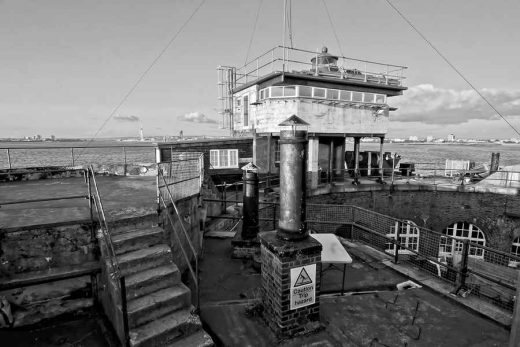 Spitbank Fort on The Solent