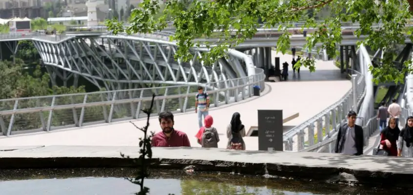 Tabiat Pedestrian Bridge, Tehran