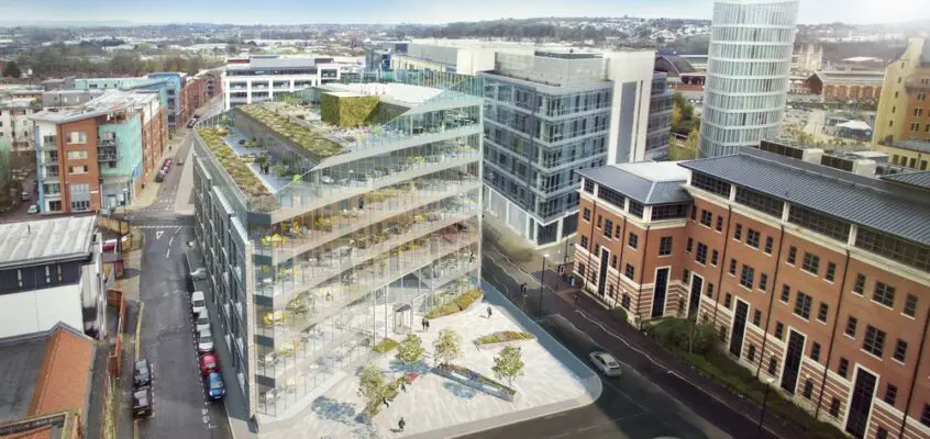 The Anvil Office Development in Bristol