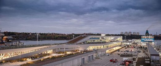 Värtaterminalen Ferry Terminal building design