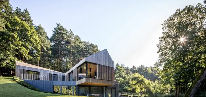 Valley Villa Vilnius: Lithuania Eco-Friendly House