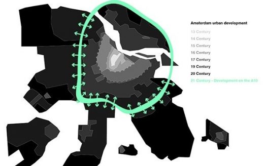 A10 Ring Road + Lelylaan Area in Amsterdam