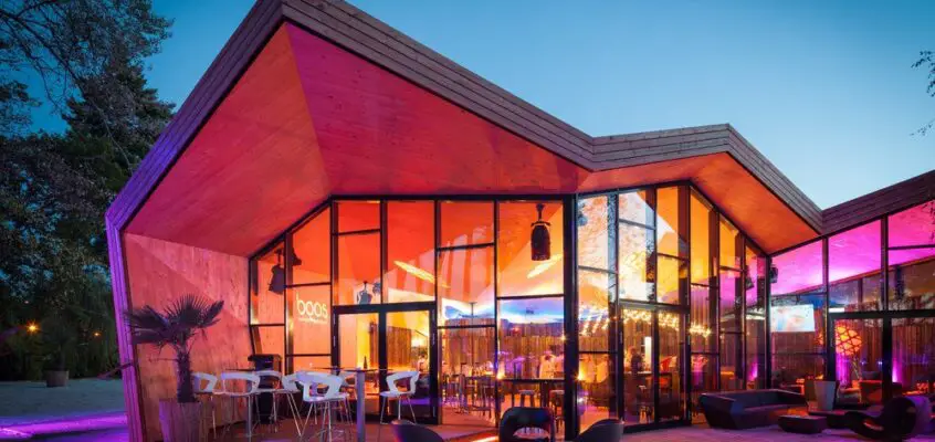 Boos Beach Club Restaurant Bridel: Cafe