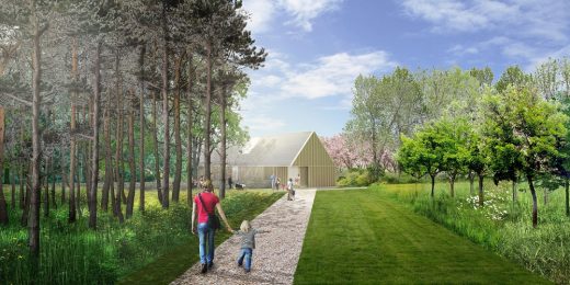 Brodie Castle landscape design by Hoskins architects