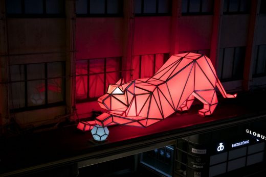 2016 Lausanne Light Festival Installation 