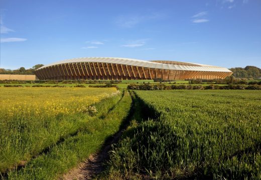 Forest Green Rovers Eco-park Design by Zaha Hadid Architects