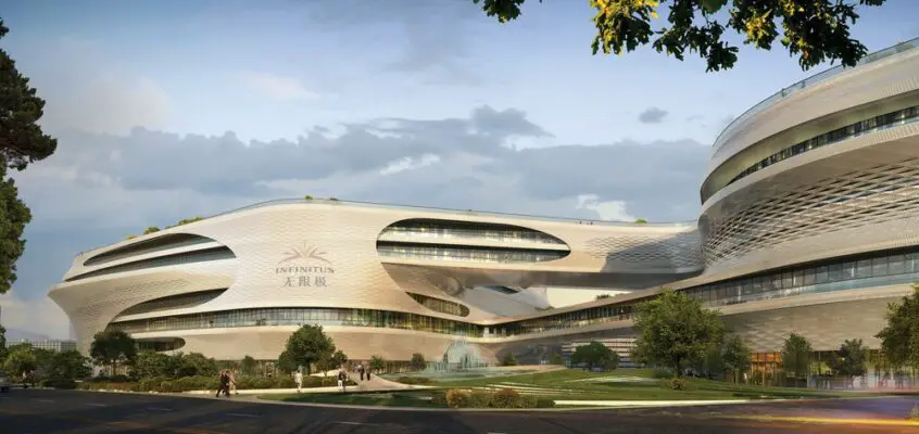 Guangzhou Infinitus Plaza by Zaha Hadid Architects