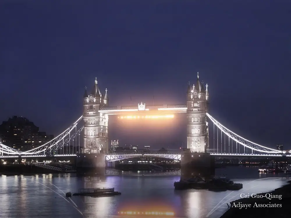 Illuminated River London bridges by Adjaye Associates