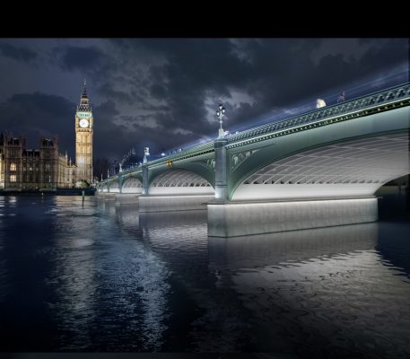 Illuminated River London bridges by Diller Scofidio + Renfro