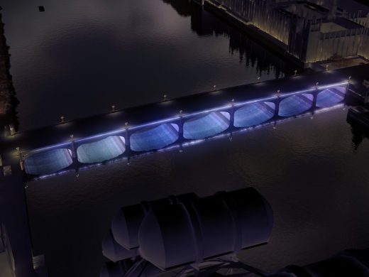 Illuminated River London bridges by Leo Villareal with Lifschutz Davidson Sandilands