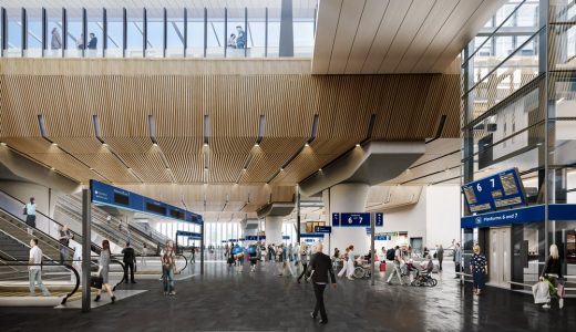 completed London Bridge concourse design