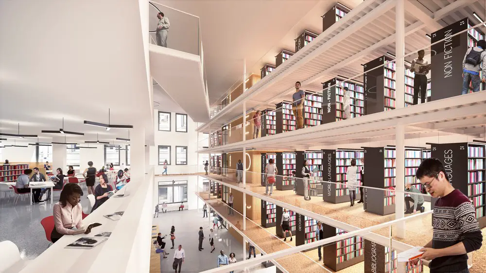 New Mid-Manhattan Library Building