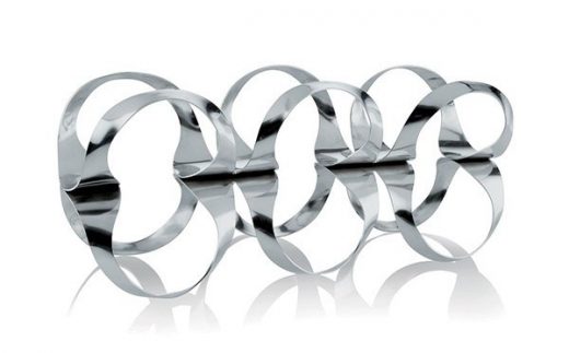 Ribbon Wine Rack, designed by Ben van Berkel / UNStudio for Alessi