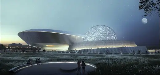 Shanghai Planetarium Building design by Ennead Architects