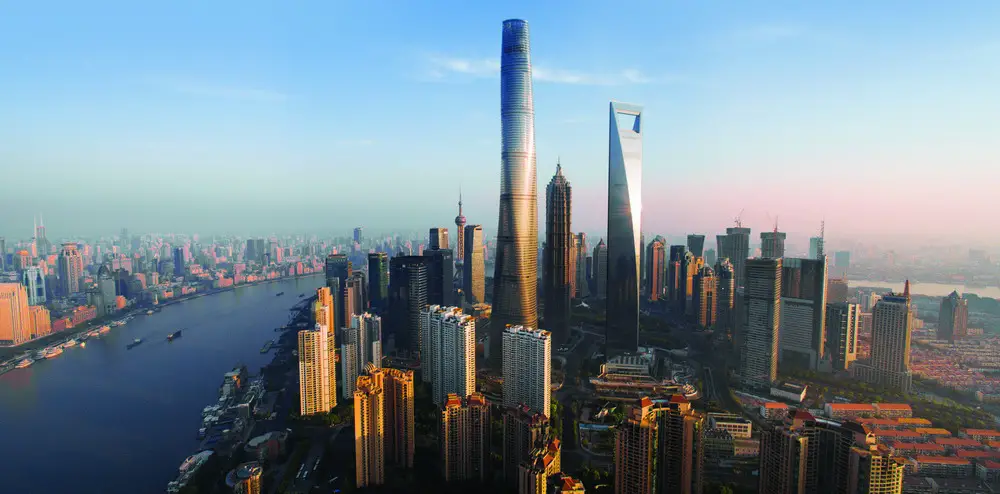 Shanghai Tower skyscraper building