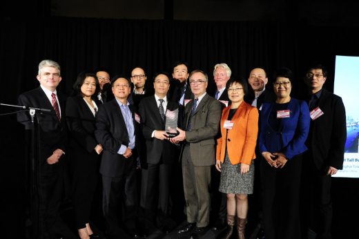 Shanghai Tower team accepts Best Tall Building Worldwide