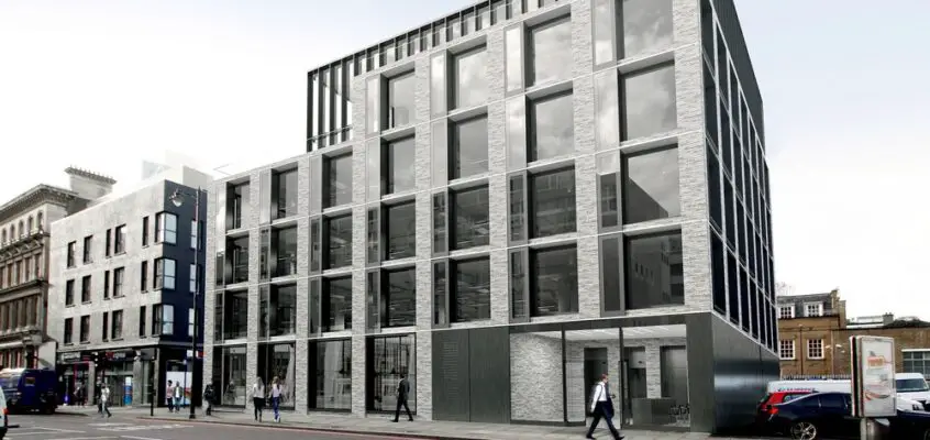 Shoreditch Petrol Station Building in Hackney