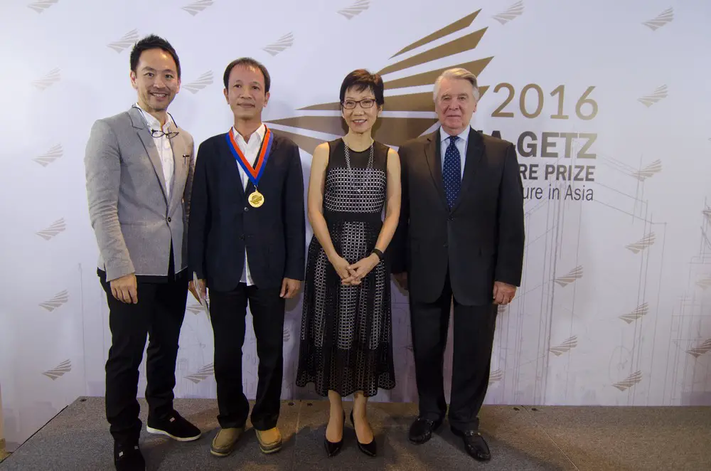 SIA-Getz Architecture Prize for Emergent Architecture in Asia winners