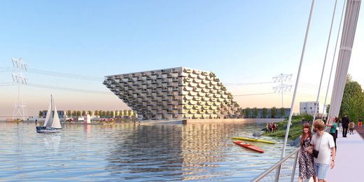 Sluishuis IJburg Amsterdam building by Bjarke Ingels