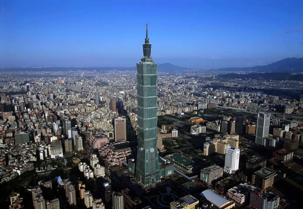 Taipei 101 Taiwan Skyscraper Building earchitect