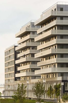 Terrace 9 Housing and Office Building in Nanterre