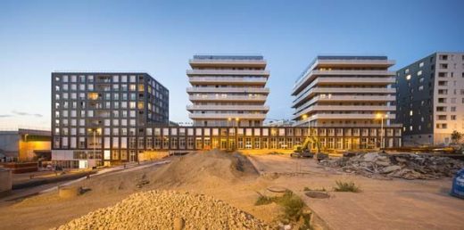 Terrace 9 Housing and Office Building in Nanterre