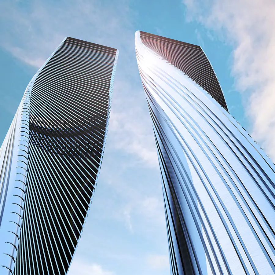 Twisted Towers in Abu Dhabi