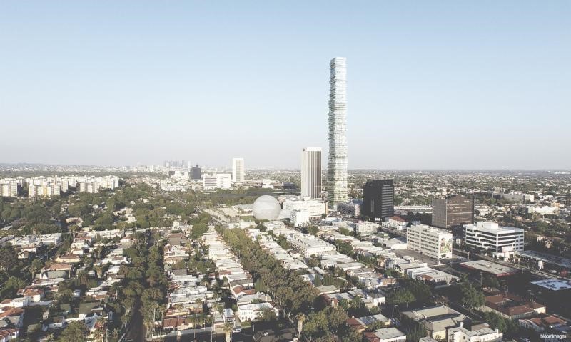 Wilshire Tower proposal by PAR in Los Angeles