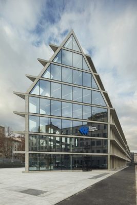 Fondazione Giangiacomo Feltrinelli in Milan design by Herzog & de Meuron Architects