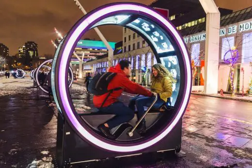 Giant Illuminated Wheels