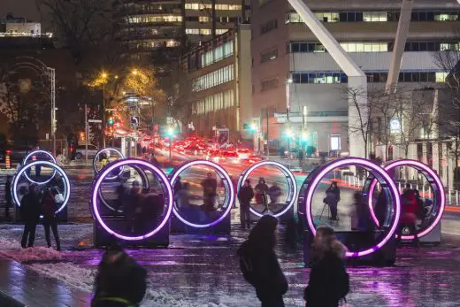 Giant Illuminated Wheels