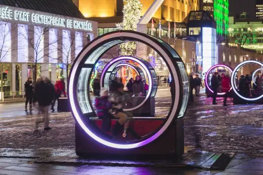 Giant Illuminated Wheels