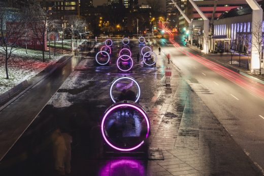 Giant Illuminated Wheels