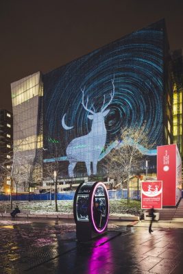 Giant Illuminated Wheels