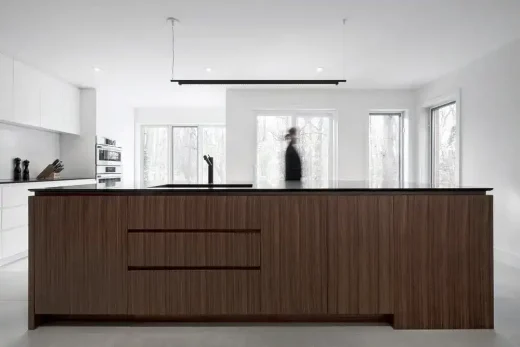 ÎLE BLANCHE Residence Montréal kitchen interior
