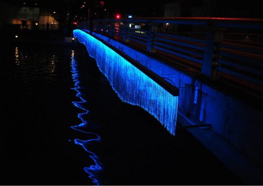 Indigo Waterfall Tokushima LED Art Festival