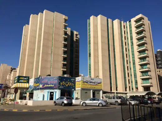 Kuwait apartment building in Modern style