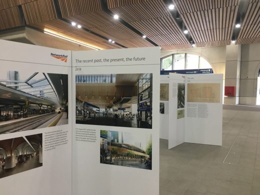 London Bridge Station pop-up exhibition