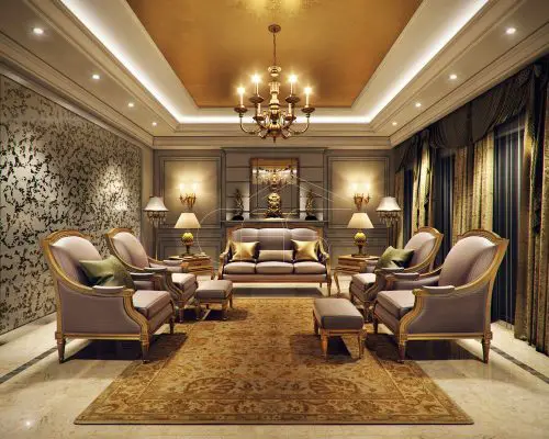 Luxury Kerala House Traditional Interior Design