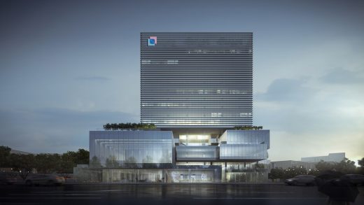 Main Building of Guangdong, Macau Traditional Chinese Medicine Science and Technology Industrial Park, Zhuhai, China, by Aedas